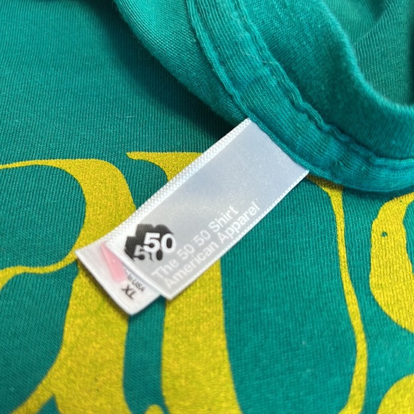 T-Shirt Laugh Until Life Makes Sense - American Apparel - the 50 50 Shirt - - Picture 6 of 7